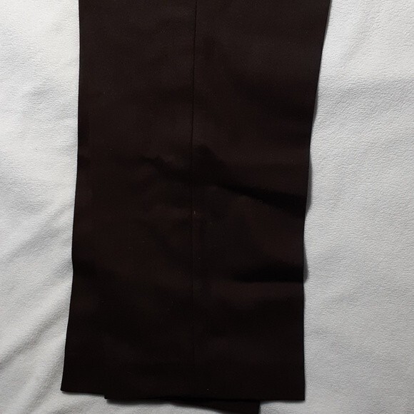 Linda Allard Ellen Tracy brown wool pants 8p 8 m petite - Picture 3 of 7